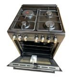 Legacy Cooker 3+1E, Oven Fan,Rapid Hotplate,Food warmer,60cm*60cm,Black/Silver - Image 2