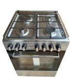 Legacy Cooker 3+1E, Oven Fan,Rapid Hotplate,Food warmer,60cm*60cm,Black/Silver