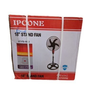 Ipcone Fan 18" Floor Standing Fan - Height,Tilting Angle Adjustment HTFS-1802