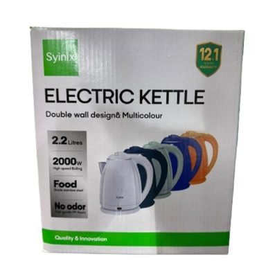 Syinix Kettle  Electric 2.2L Cordless SKE22D1