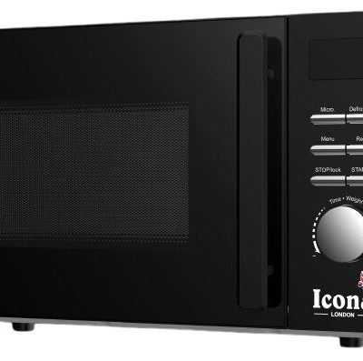 Icona Microwave oven With Manual Setting 20L Black ILDMO-2040XB