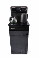 Nunix  Dispenser,  Bottom Load Hot And Cold Water Dispenser A1C Black With Fixed Stand