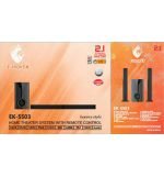 Euroken Speaker 2.1 Home Theater System With Remote Control - Image 2