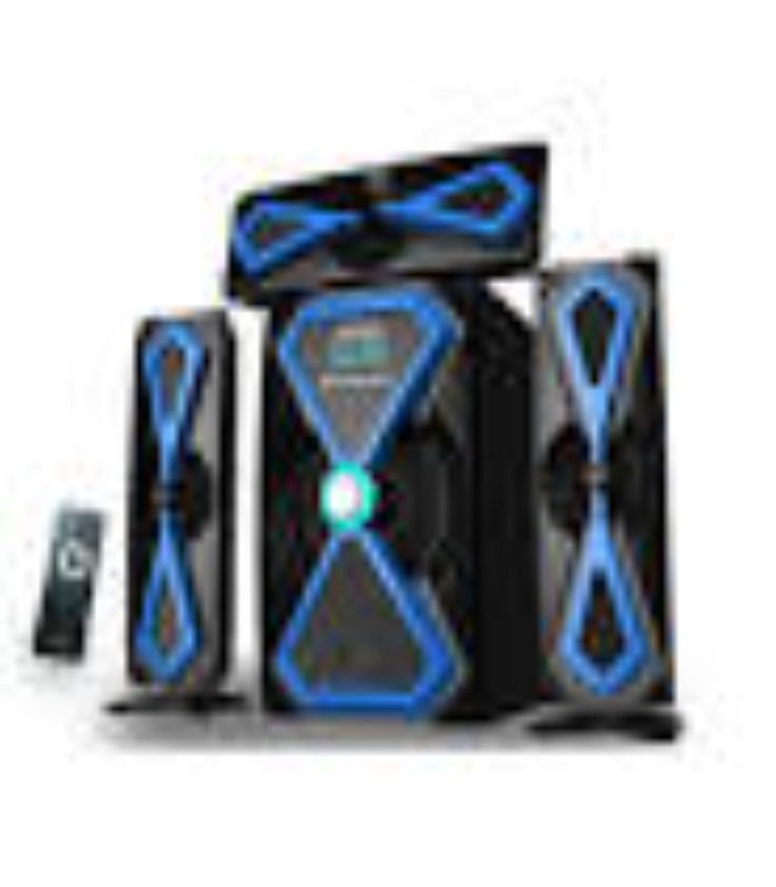 download-13.jpeg Nunix Speaker 3.1CH MINI Home Theatre, Sub Woofer Speaker System - Image 1