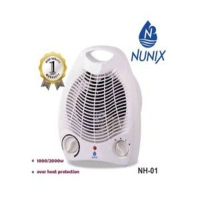 Nunix Heater, Hot/ Warm/ Normal Electric Room Heater Room Warmer NH01