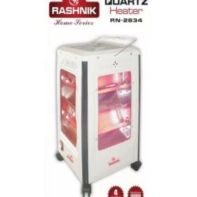 Rashnik Heater Halogen Electric Quartz Heater RN-2634