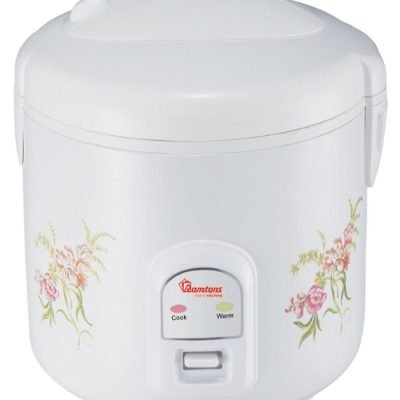 Ramtons Rice Cooker +Steamer 1.8 Liters White- RM/397