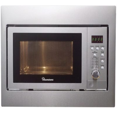 Ramtons Microwave  25 Liters Built -In Microwave + Grill Stainless Steel- RM/311