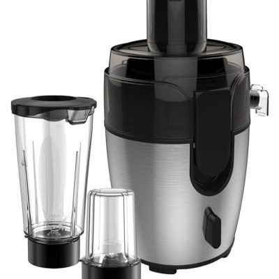 Ramtons Blender  3-In-1 Juicer Blender Grinder  Black- RM/541