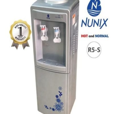 Nunix Dispenser  Hot And Normal Standing Water Dispenser R5N-Silver
