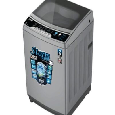 Mika Washing Machine  8KG  Fully Autmatic  Top Load  Dark Silver MWATL3508DS
