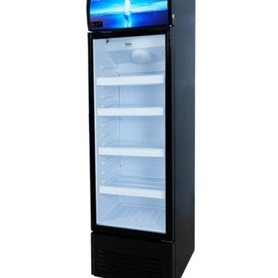 Mika Showcase Chiller  180L  White & Grey MSFU1801WG