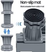 Adjustable Multifunctional Base For Home Appliances, Fridges/Washing Machine/Cooker - Image 2