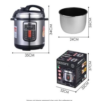Dessini Electric Pressure Cooker-6liters DS-379