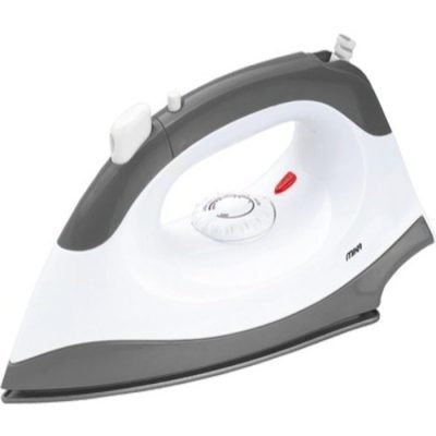 Mika Dry Iron  Non-Stick Soleplate  White & Grey MDIR268