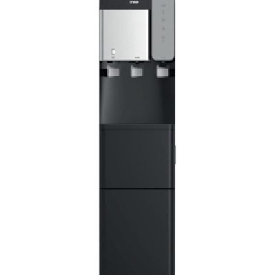 Mika Dispenser with Ice Maker  Floor Standing  Black ; Silver MWDT3001BS