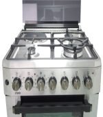 Mika Cooker  Standing Cooker  60cm X 60cm  3 + 1  Electric Oven  Half Inox MST6131HI/WOK - Image 2