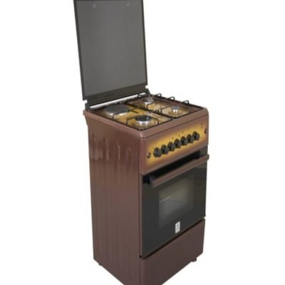 Mika Cooker  Standing Cooker  50cm X 55cm  3 + 1  Dark Brown MST55PI31DB/HC