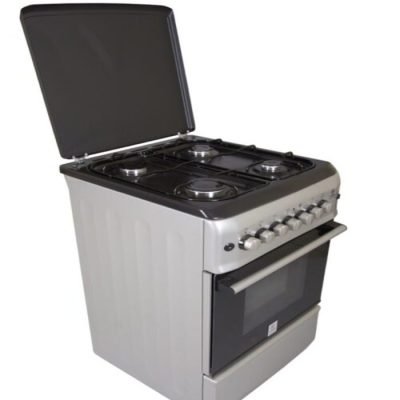 Mika Cooker  Standing Cooker  50cm X 55cm  4GB  Gas Oven  Silver MST55PIAGSL/SD