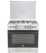 Mika Cooker Free Standing  90cm X 60cm  5GB  Electric Oven  Half Inox MST90PU5GHI/2WFO