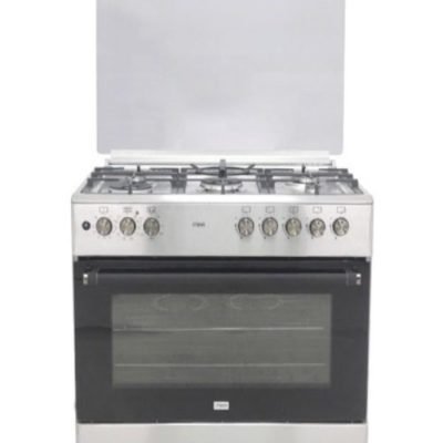 Mika Cooker Free Standing  90cm X 60cm  5GB  Electric Oven  Half Inox MST90PU5GHI/2WFO