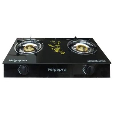Ipcone Cooker 2 Burner - Glass Top And Gas Stove Double Burner 8112-2