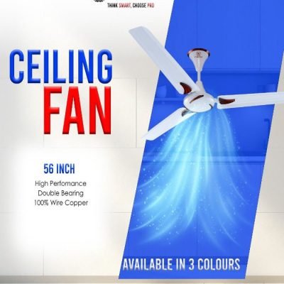 Smart Pro Ceiling Fan 56 Inches with 3 Blades