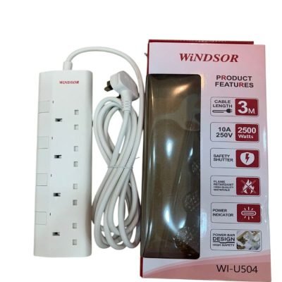 Windsor Extension Cable, Heavy Duty 4 Way WI-U504