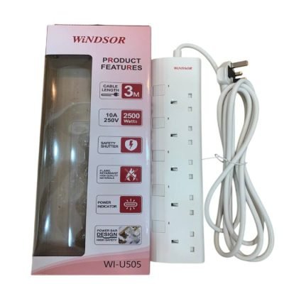 Windsor Extension Cable, Heavy Duty 5 Way WI-U505