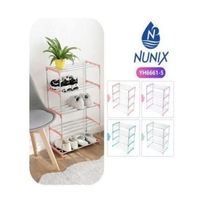 Nunix 5 Layer Portable Shoe Rack Slim Design