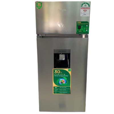 Syinix Fridge 210L With Dispenser, Double Door Energy Efficient