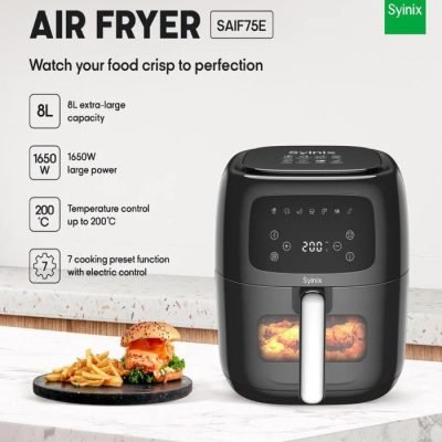 Syinix Air Fryer 8 Liters -SAI75E