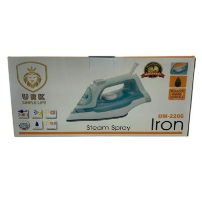 Euroken Iron Steam Iron box with non-stick soleplate