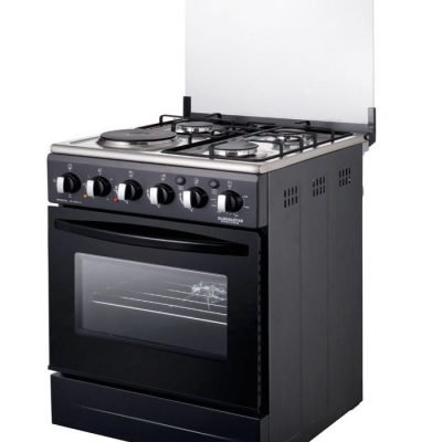 Globalstar Cooker, 3 Gas +1 electric plate, Free Standing Black KZ580 50*55