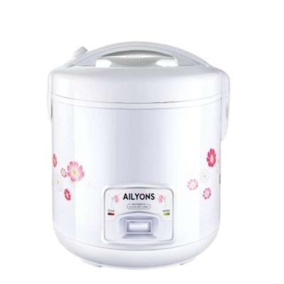 Ailyons Rice Cooker Deluxe 1.8L Automatic Electric 3 In 1 - White RCX-18B01