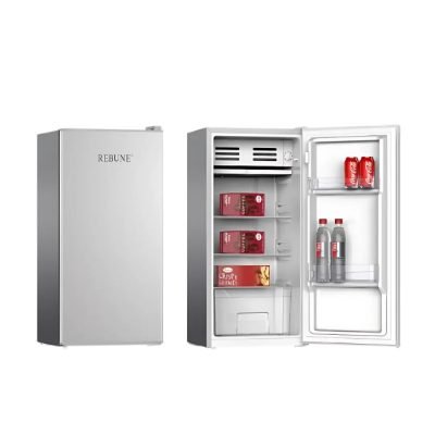 Rebune Fridge 90L Single Door RE-BC-90 Silver