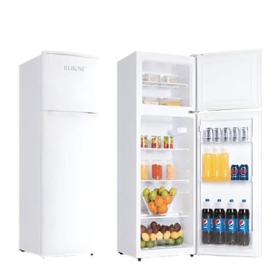 Rebune Fridge Double Door 118Liters RE-BCD-118 White