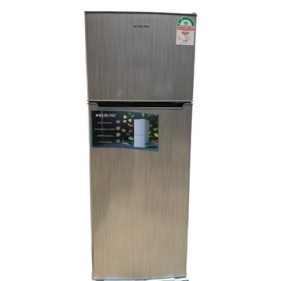 Rebune Fridge Double Door 280Liters RE-BCD-280 Silver