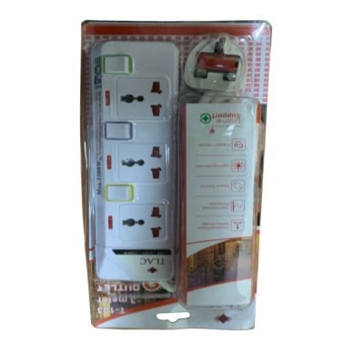 TLAC 3 Way Power Extension With Surge Protector T-103