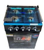 Ecomax Cooker 50x55cm 4 Gas Burners With Gas Oven