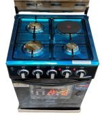 Ecomax Cooker 50x55cm 3 Gas Burners + 1 Hotplate Cooker