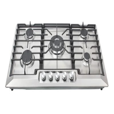 Bolesi Cooker Built-in 5gas Stainless Hob 1Wok Burner HB-5022G