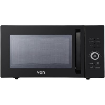 Von Microwave Digital Oven Solo 25L – Black VAMS-25DGK