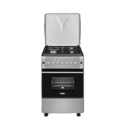 Von Cooker 3 Gas + 1 Electric VCF563131NFS Silver