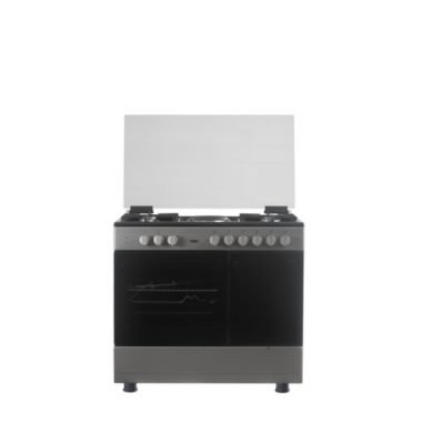 Von Cooker 4 Gas + 2 Electric - VCF964261FSY 2 Rapid Black and Inox Grey