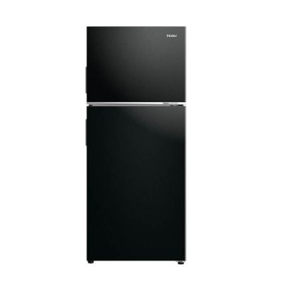 Haier Fridge 357L Top Mount Black Inverter/No Frost HRF-385BS