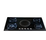 Bolesi Hob Built-in 4gas 1 Electric Tampered Glass Cooker HB-59035D