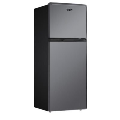 Von Fridge Double Door 138L Inox VRT-138DRHX