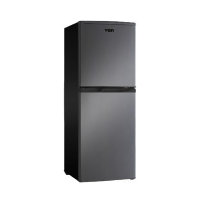 Von Fridge Double Door 195L Silver VRT-195DRHS