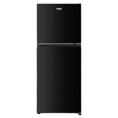 Von Double Door Fridge 197L Dark Inox VRT-197NRAK